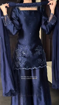 Women Embroidered Stitched 3 Piece