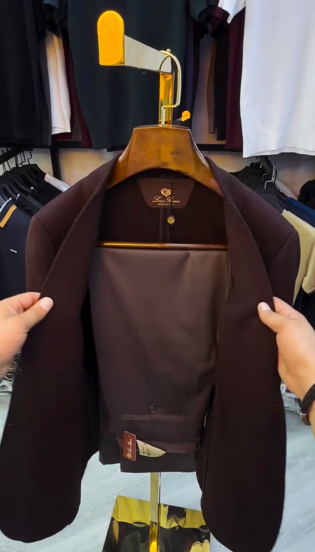 Men's Coat With Pant