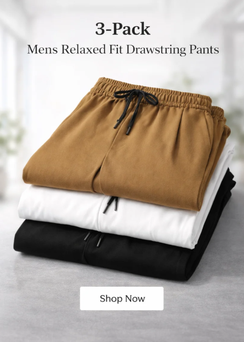 Pack Of 3 Trousers