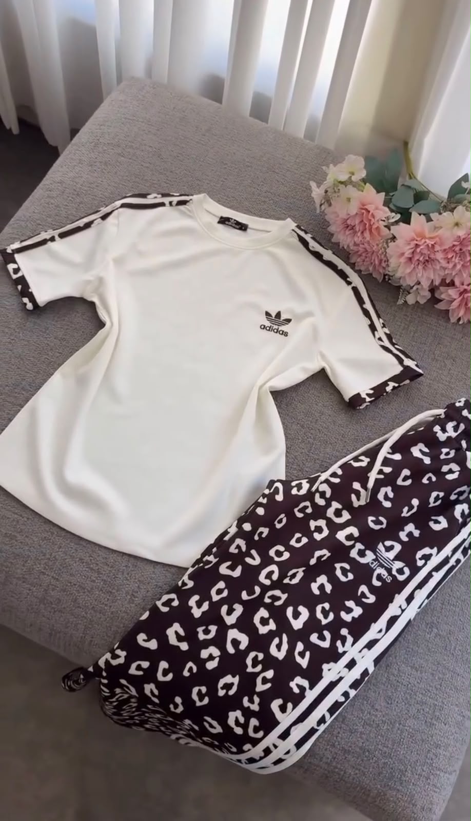 Pack Of 3 Cheetah Print Co-Ord Set