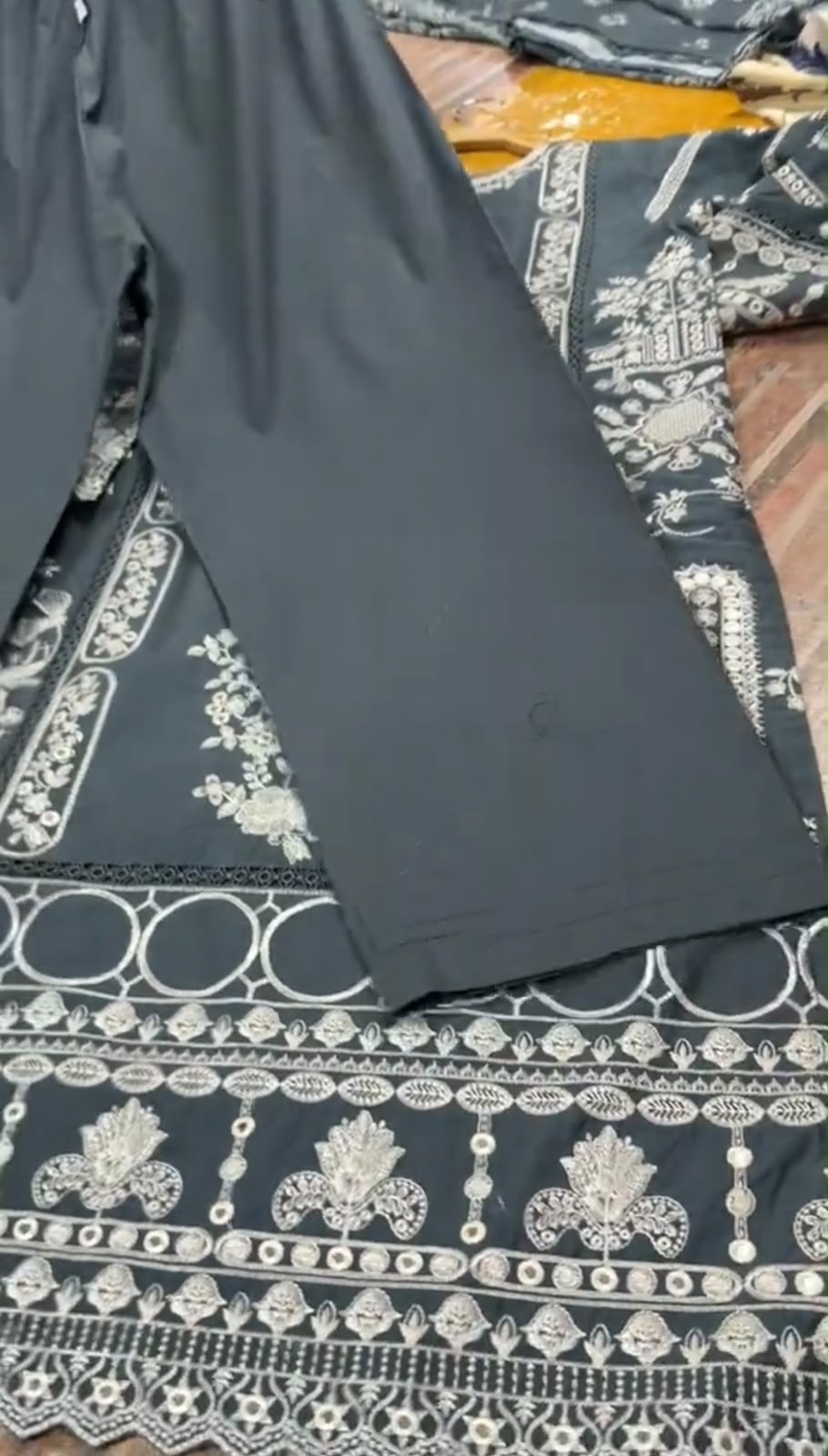 Women 3 Piece Embroidered Suit