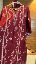 Dhanak 3 Piece Full Embroidered