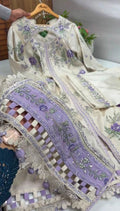 Women Embroidered Shamoze Silk Dress