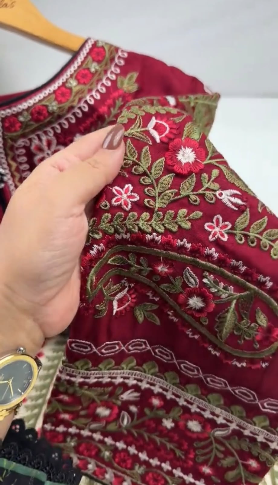 Dhanak 2 Piece Embroidered Dress