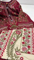 Dhanak 2 Piece Embroidered Dress