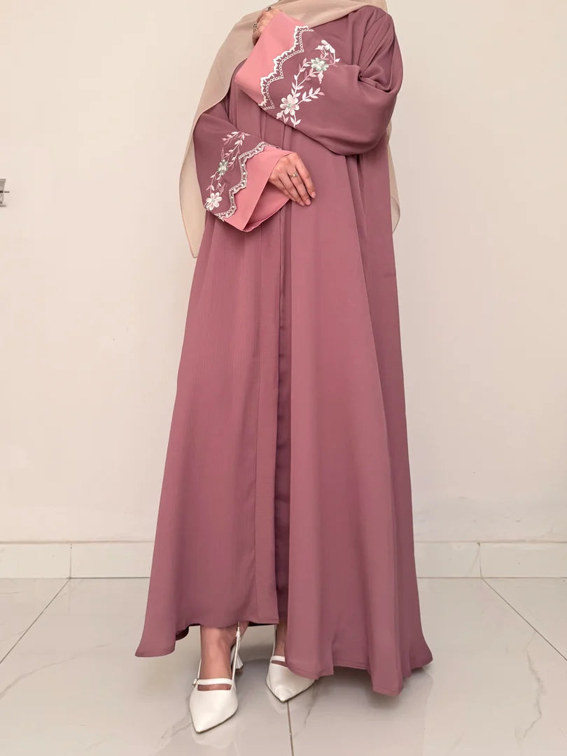 Pack Of 2 Abaya With Scarf