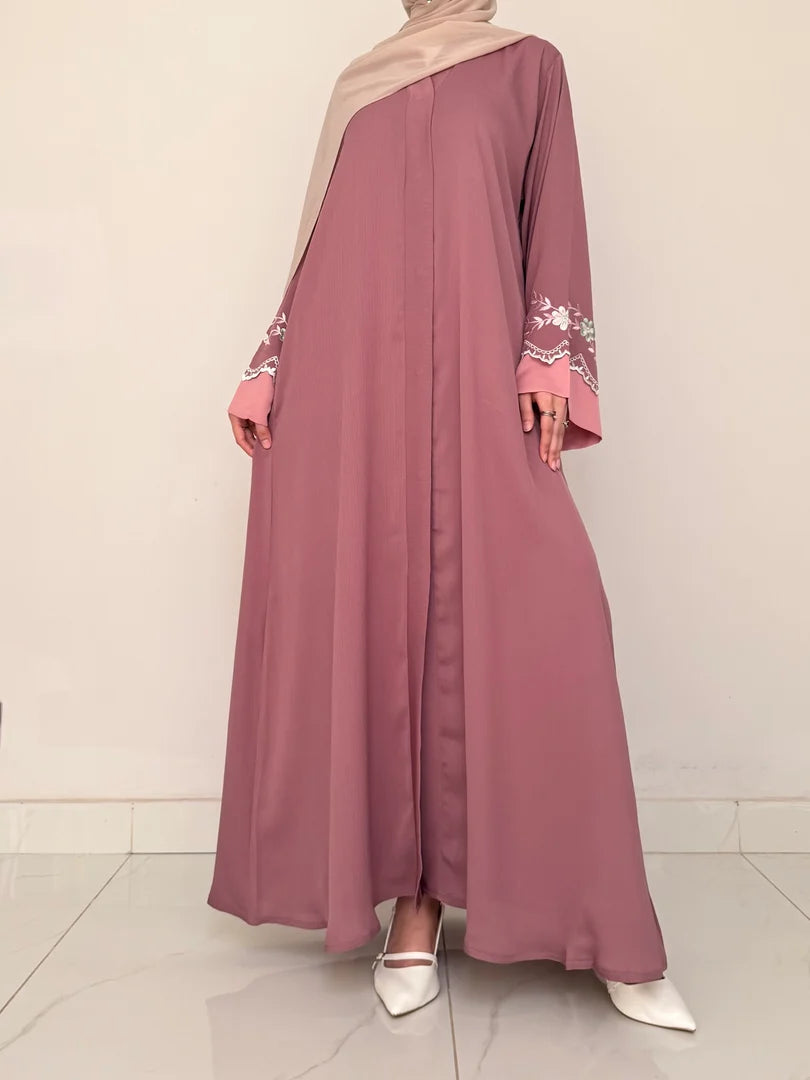 Pack Of 2 Abaya With Scarf