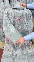 Women Embroidered 3 Pc Stitched